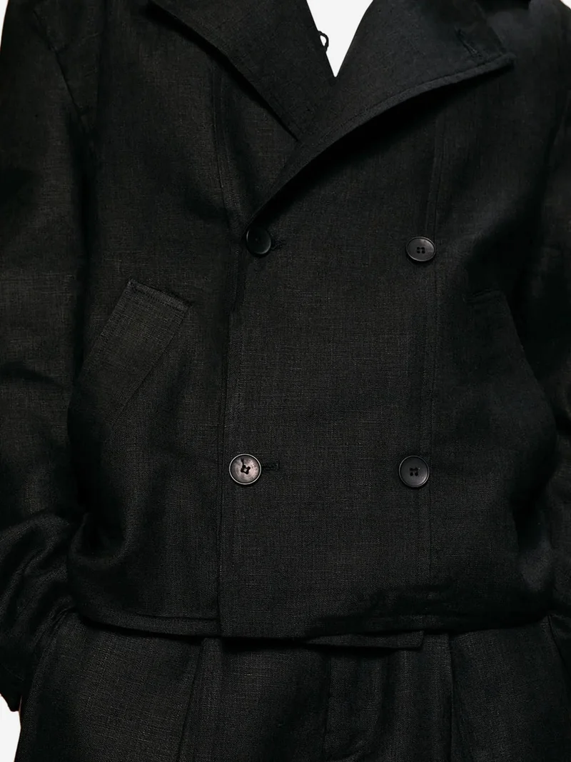 جيستو GIESTO Linen Buttoned Jacket